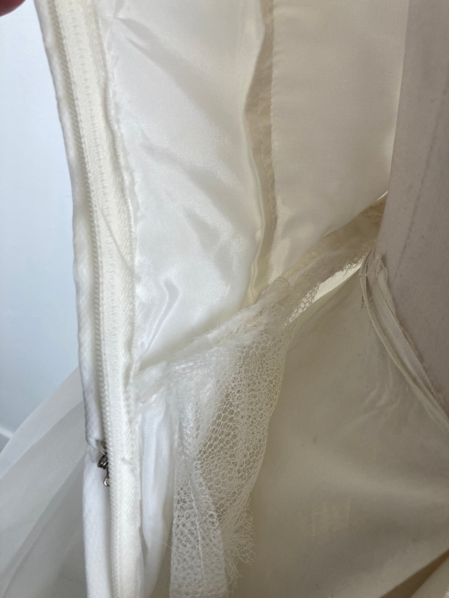 1964 Sweetheart Wedding Dress, "Marilyn", Size S