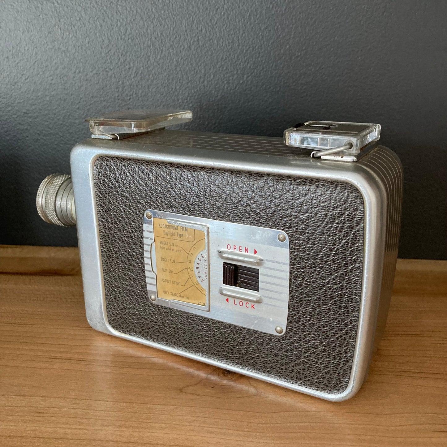 Mid Century Kodak Brownie 8MM Movie Camera and Case