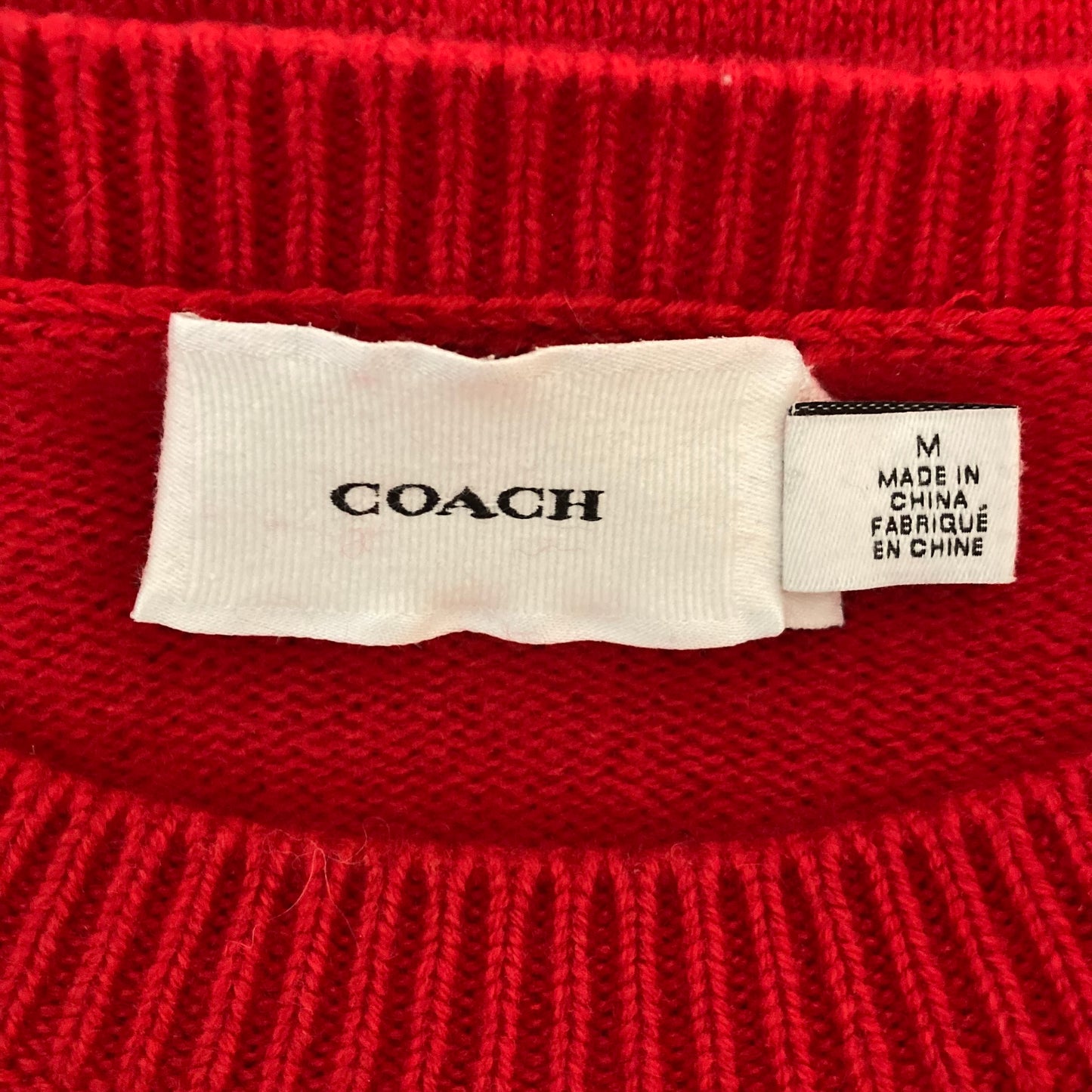 Coach Cashmere Rexy Sweater