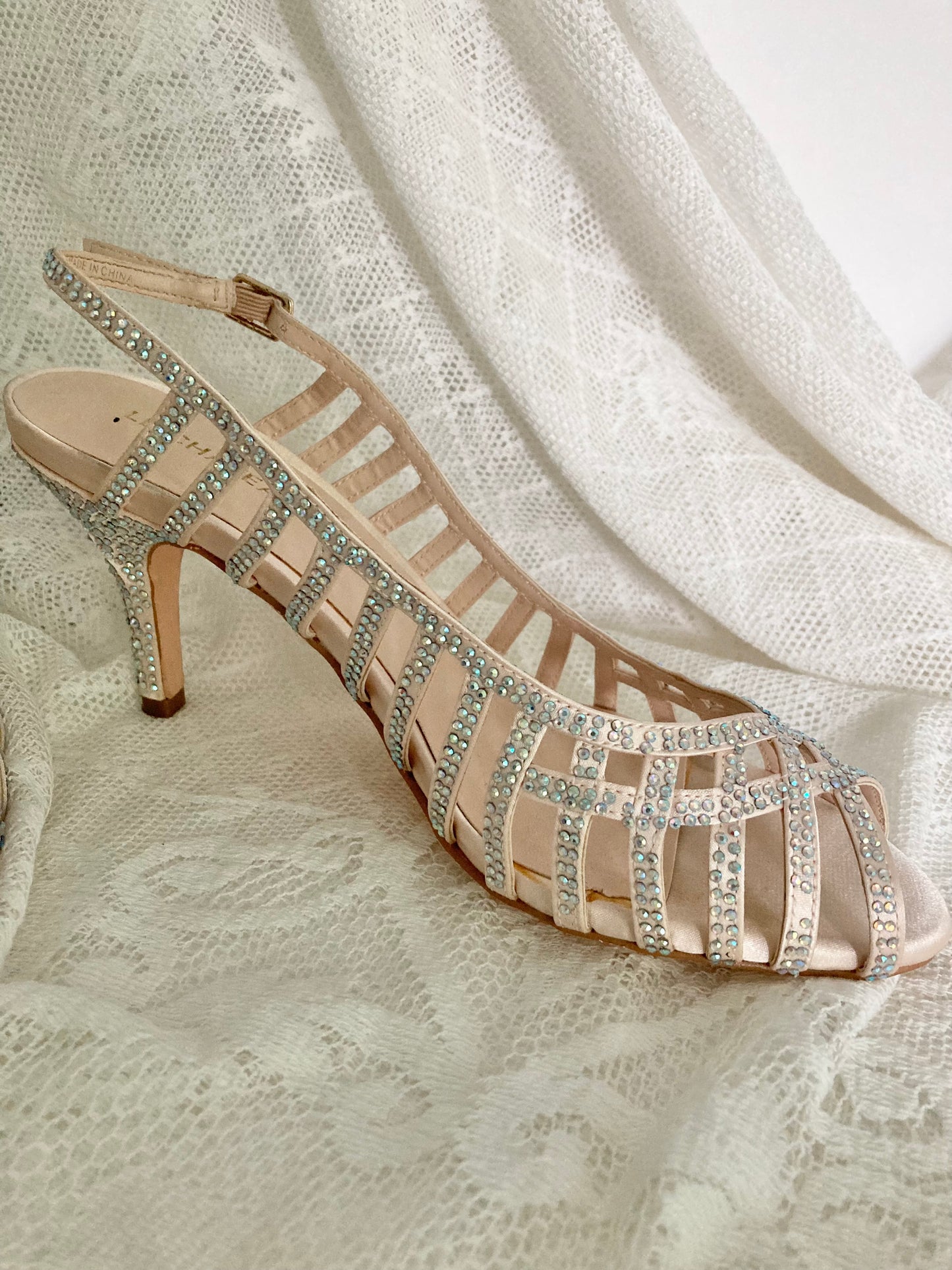 Crystal Studded Bridal/Party Shoes