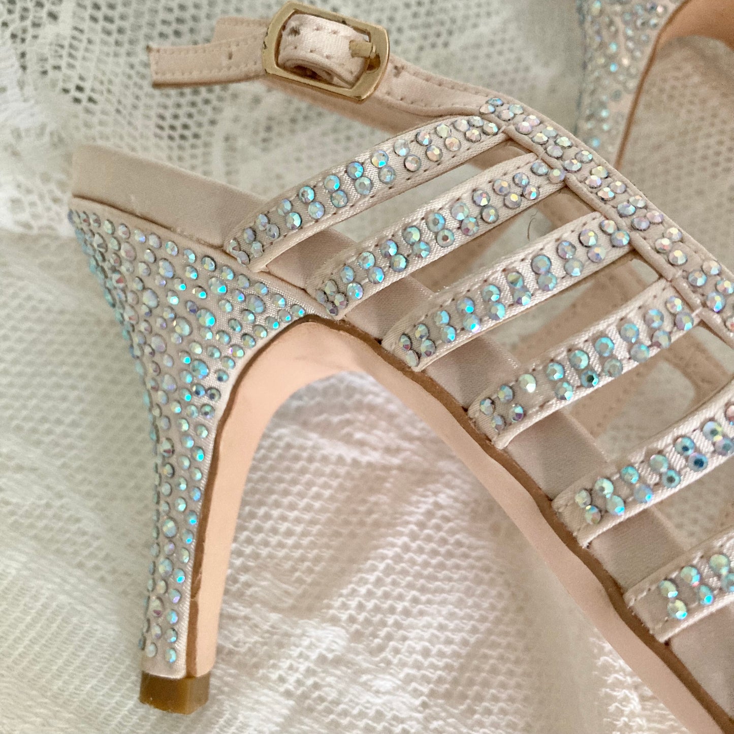 Crystal Studded Bridal/Party Shoes