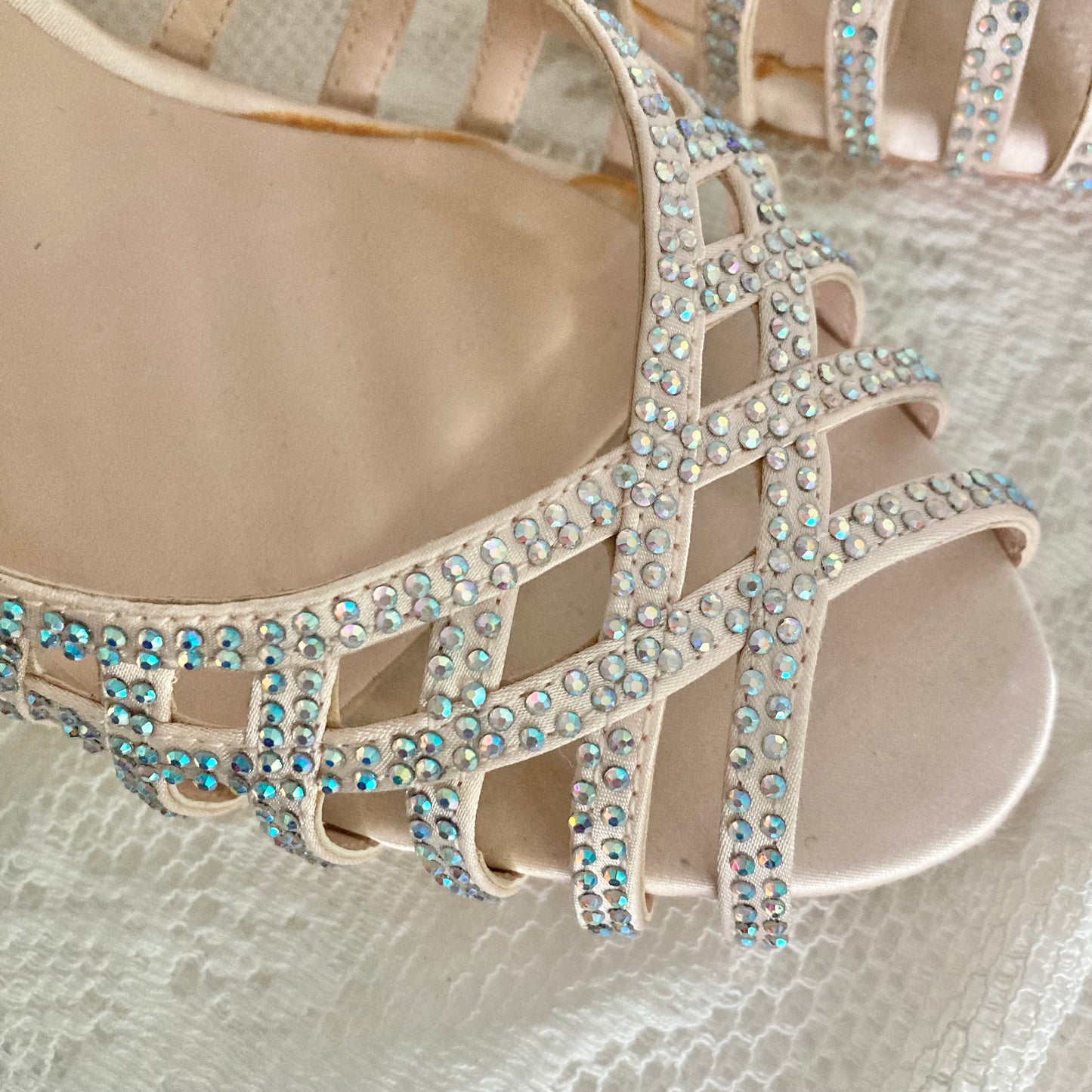 Crystal Studded Bridal/Party Shoes