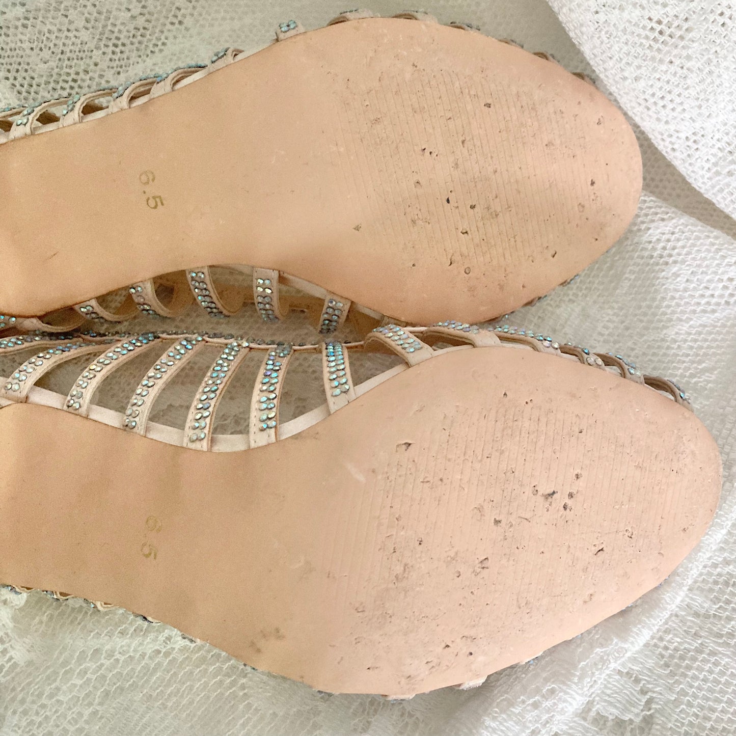 Crystal Studded Bridal/Party Shoes