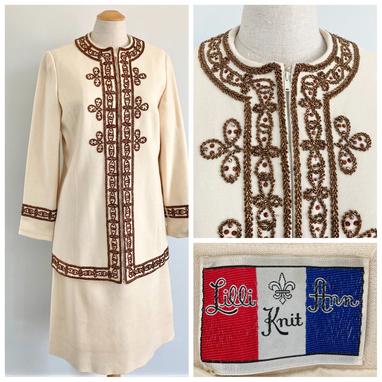 1960s Lilli Ann Dress Suit, Size M/L