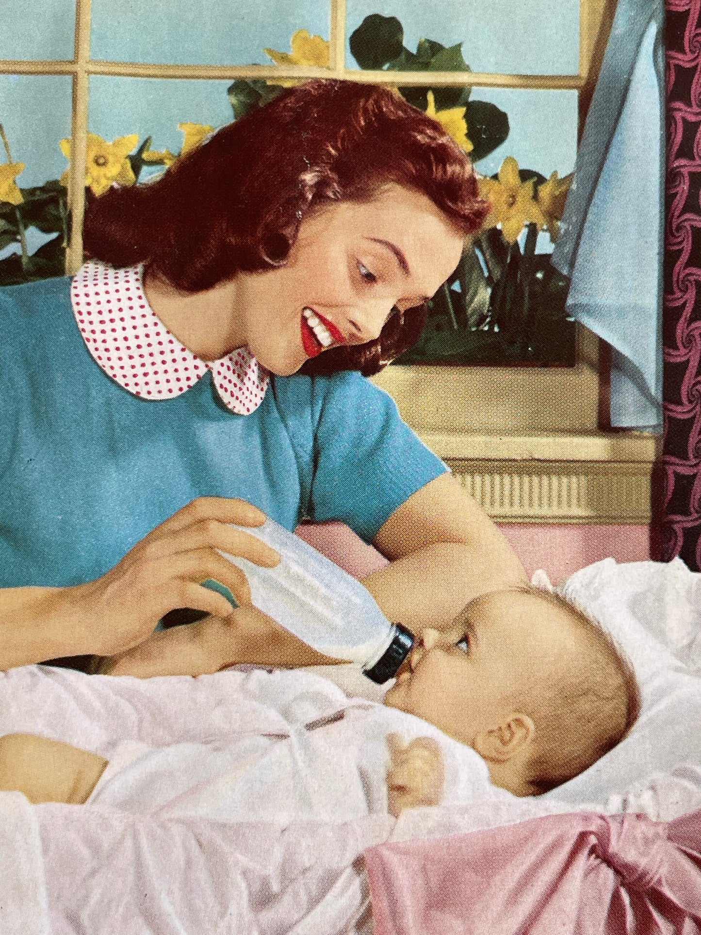 1955 Paper Wall Calendar