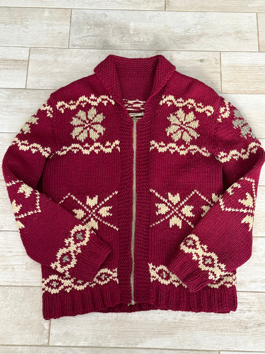 Midcentury Heavyweight Sweater Jacket, Men's size L