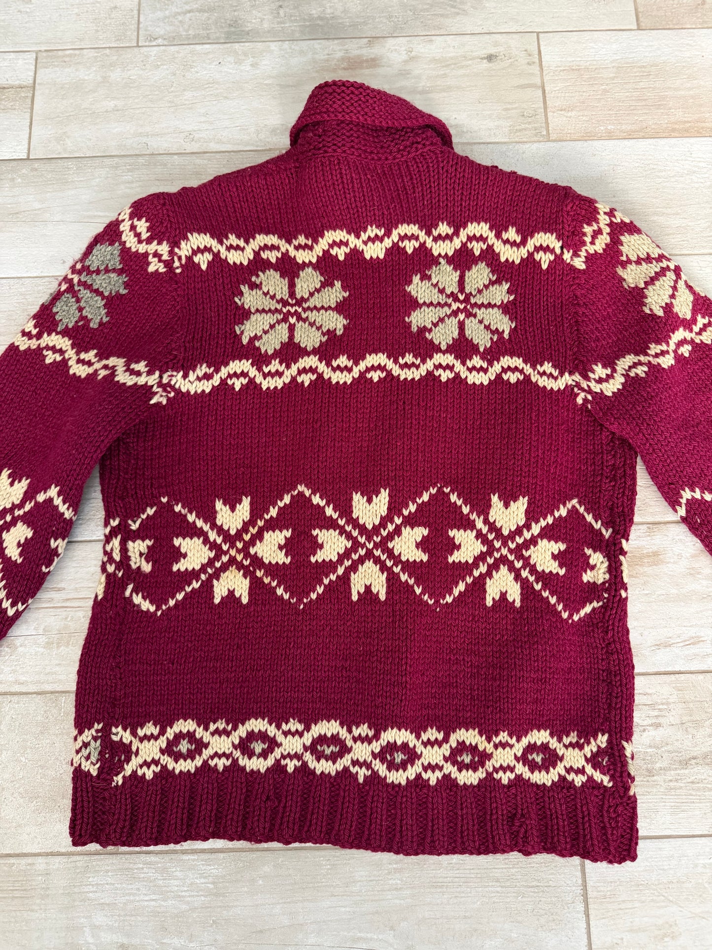 Midcentury Heavyweight Sweater Jacket, Men's size L