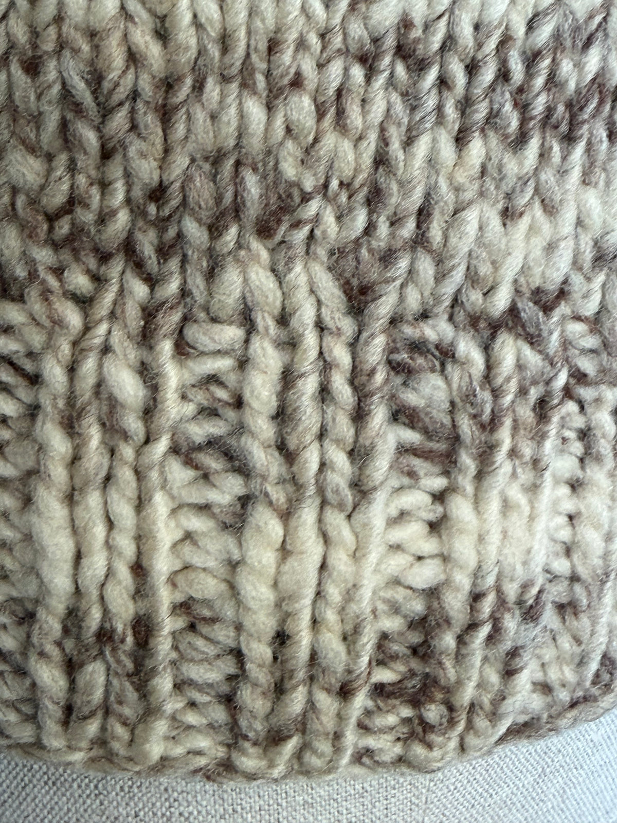 1970s Hand Spun Wool Cowichan Sweater, Size S/M