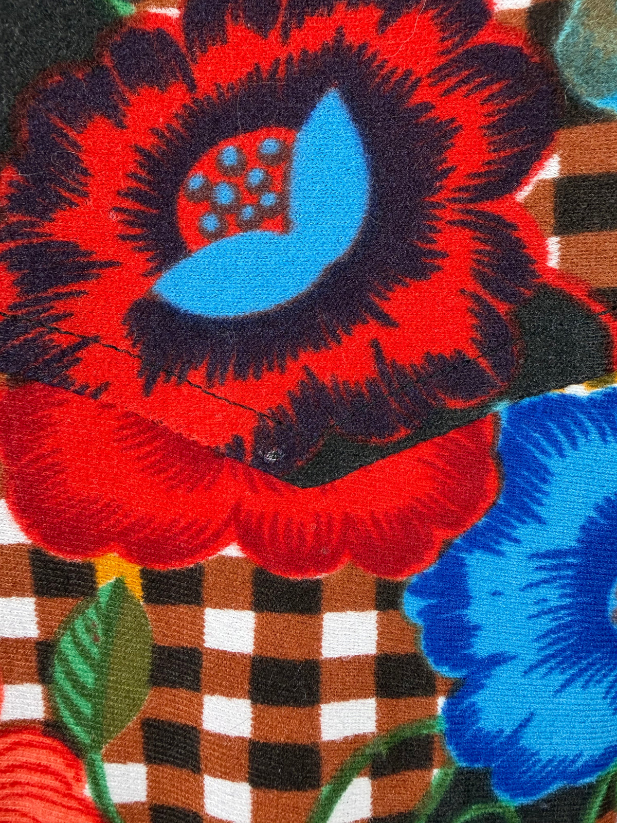 1960s Mod Patchwork Mini, Size S/M