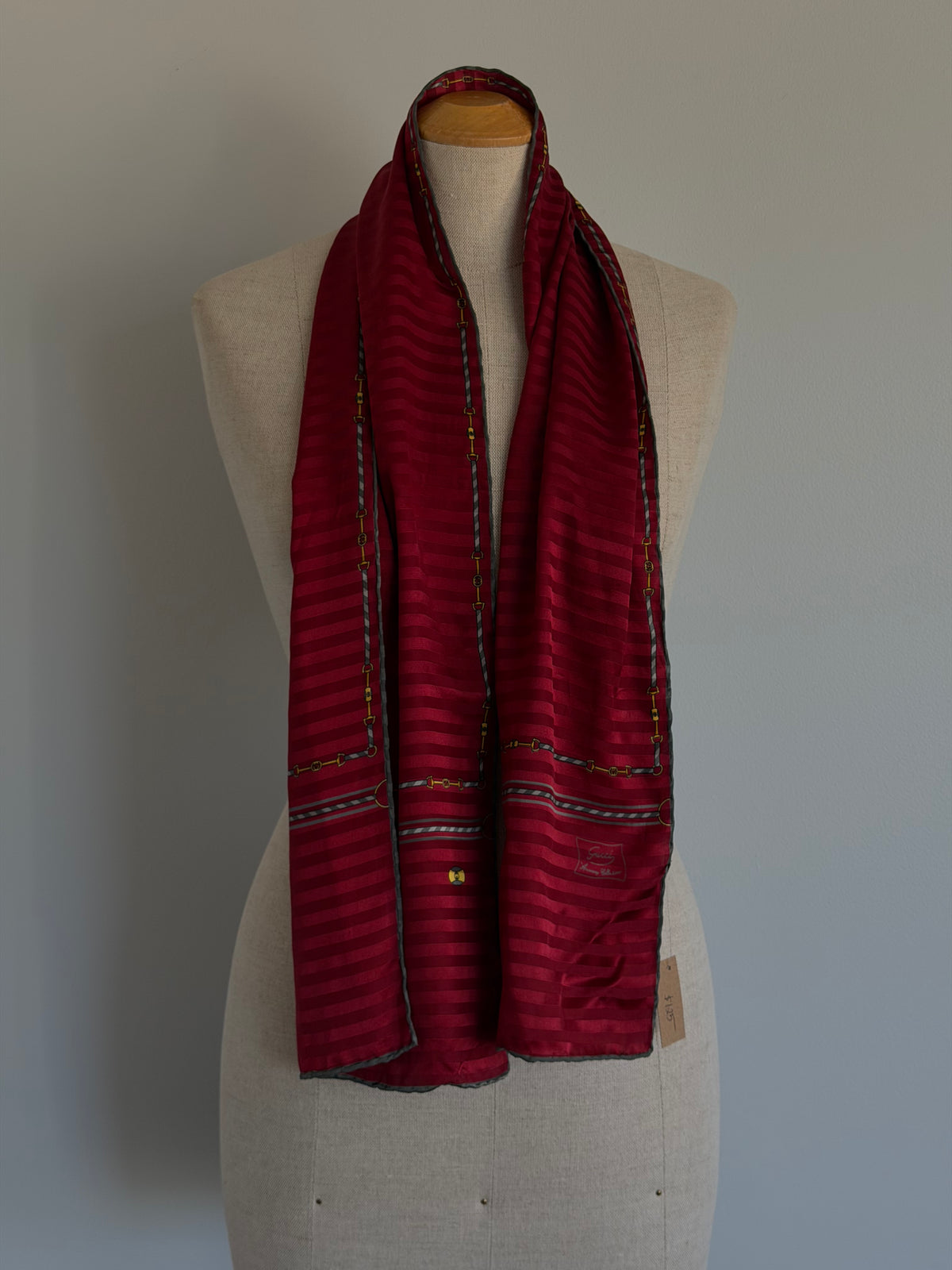 1970s Gucci Silk Scarf