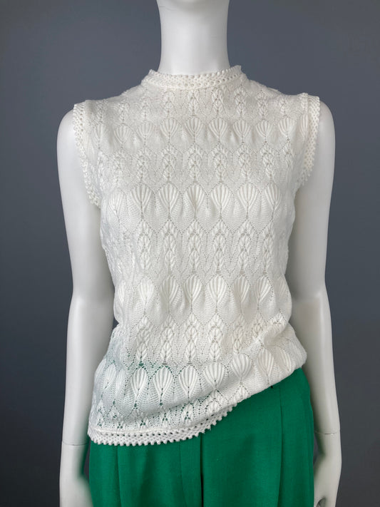 1960s Lacework Top, Size M