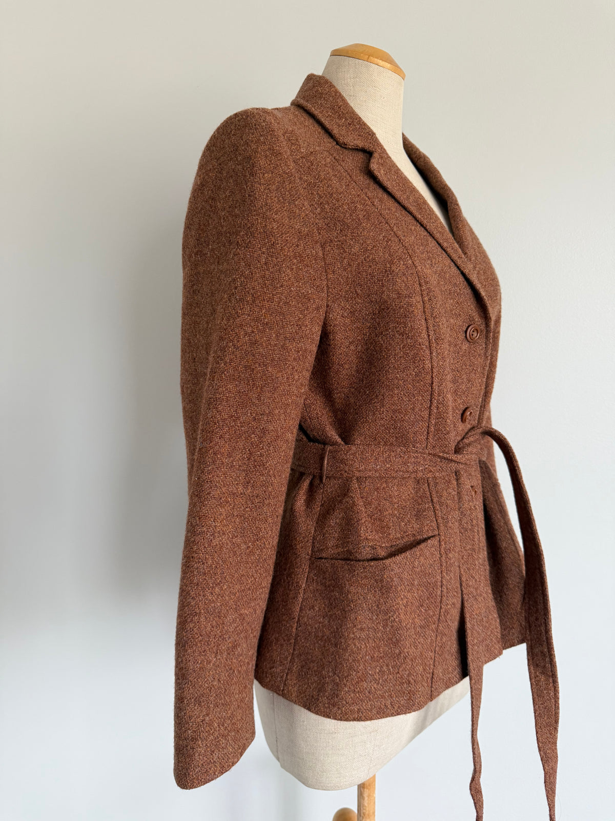 1970s Edinburgh Woollen Mill Tweed Blazer, Size m