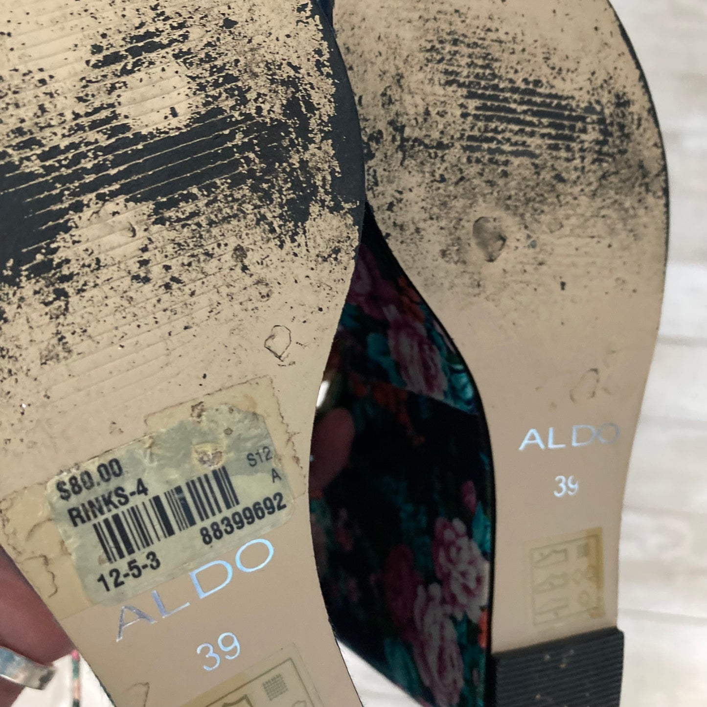High Floral Platforms by Aldo