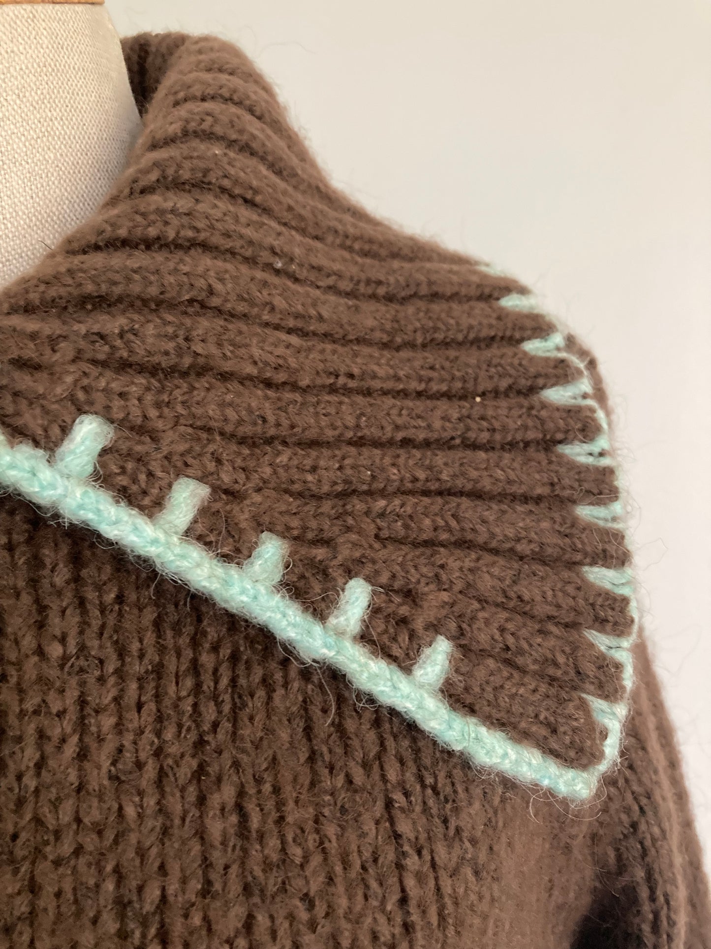 Zara Cozy Vintage Look Cardigan Sweater, Size Small