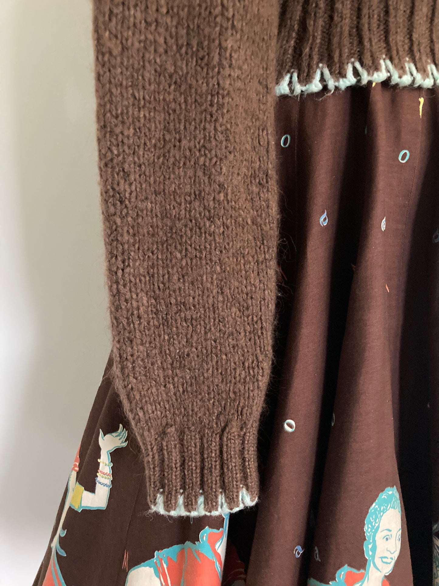 Zara Cozy Vintage Look Cardigan Sweater, Size Small