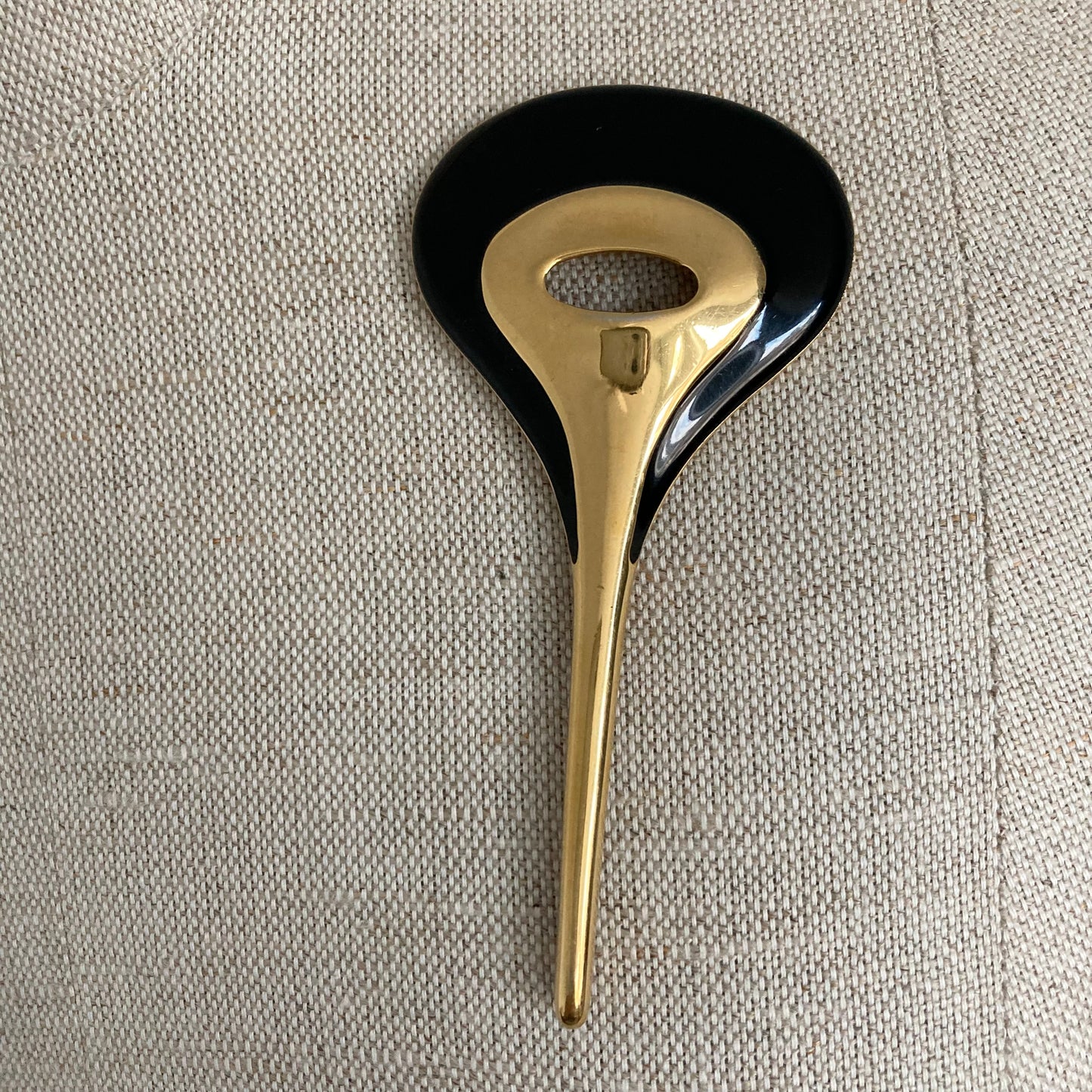 1980s Large Monet Stylized Brooch