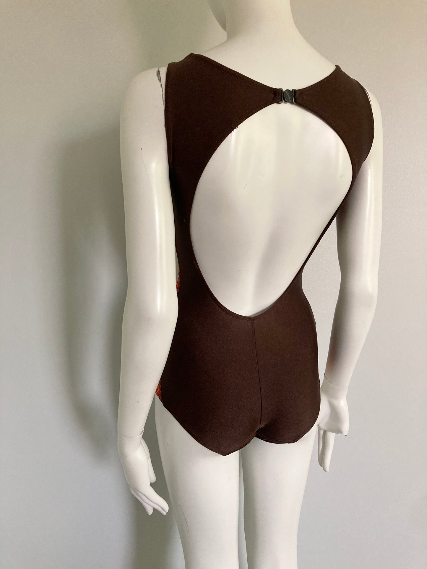 70s/80s Vintage Swimsuit, Size XS