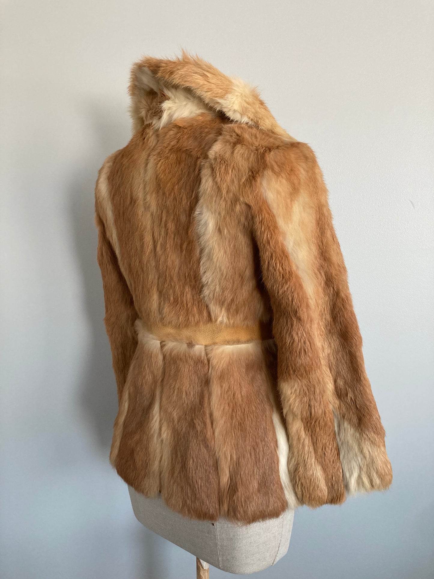 1970s Ladies Rabbit Fur Jacket, Size XS/S