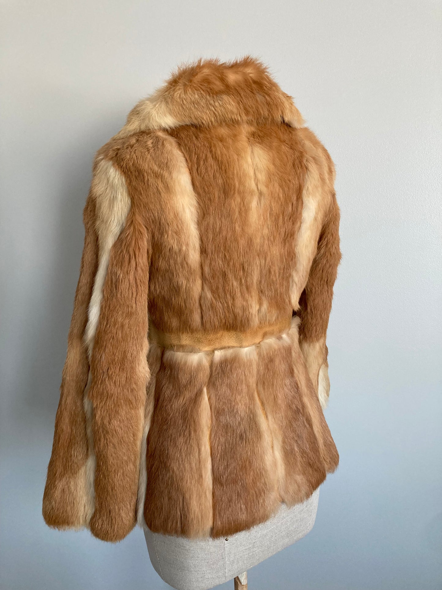 1970s Ladies Rabbit Fur Jacket, Size XS/S