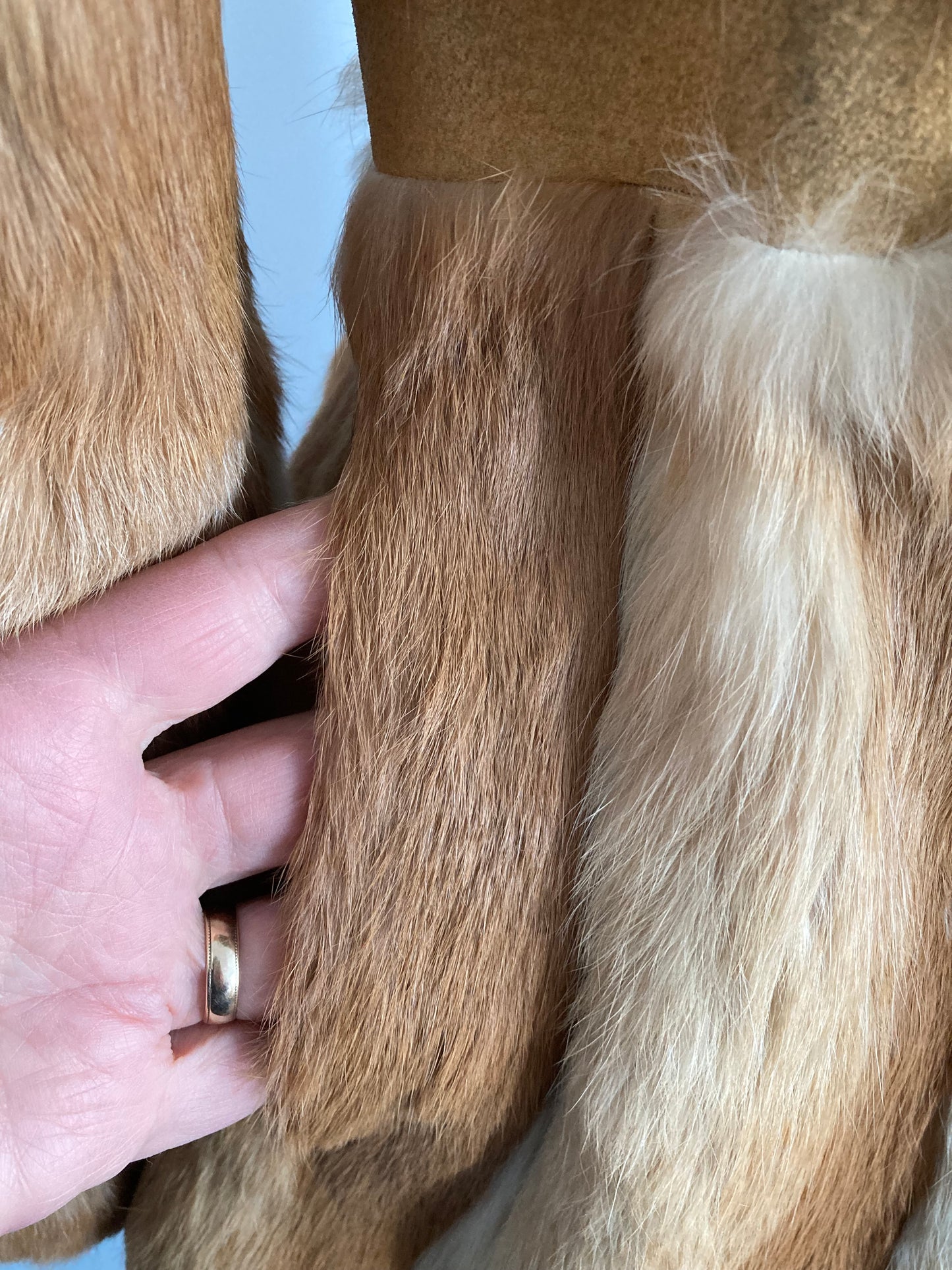 1970s Ladies Rabbit Fur Jacket, Size XS/S