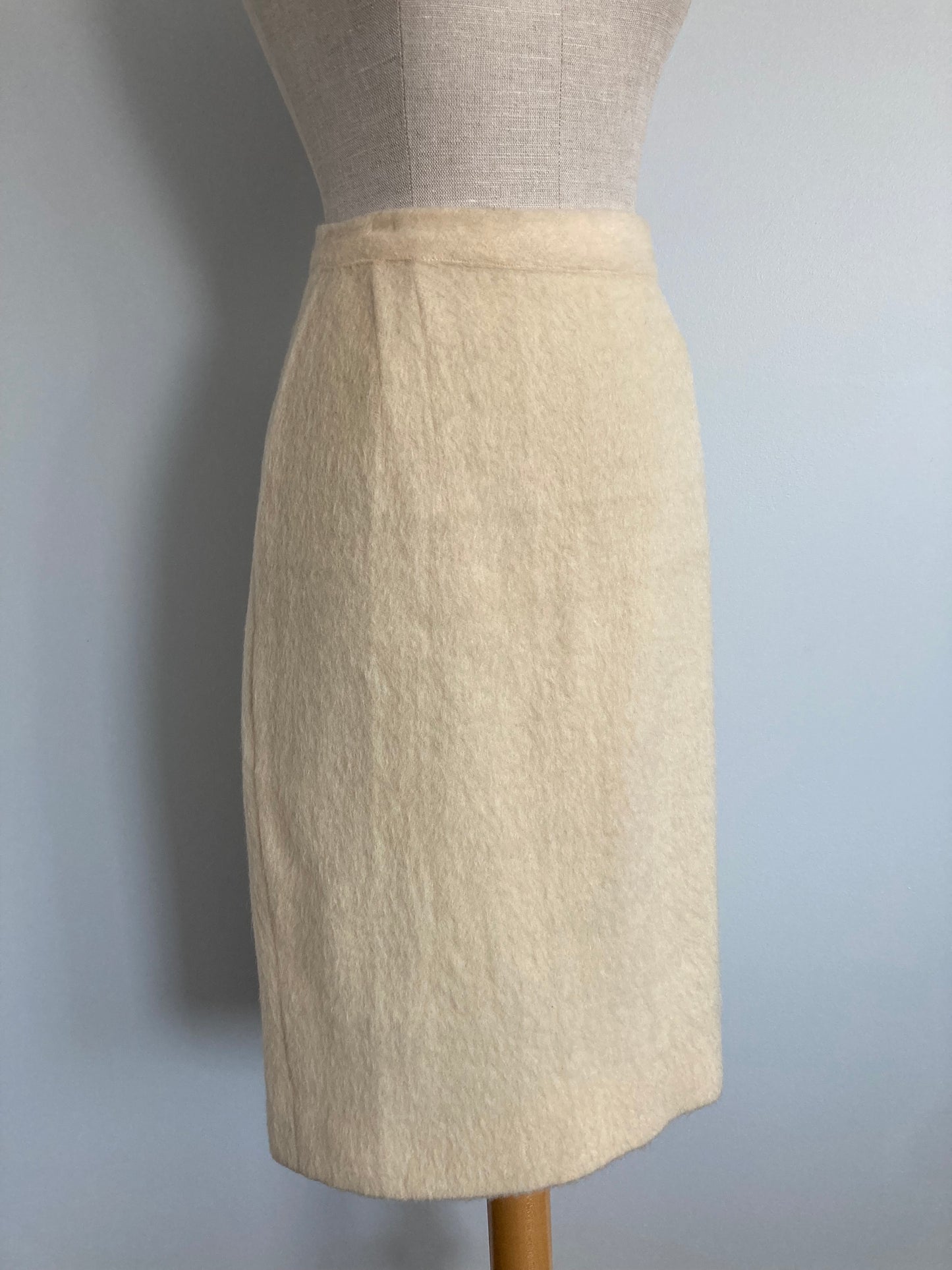 1960s Mohair Pencil skirt