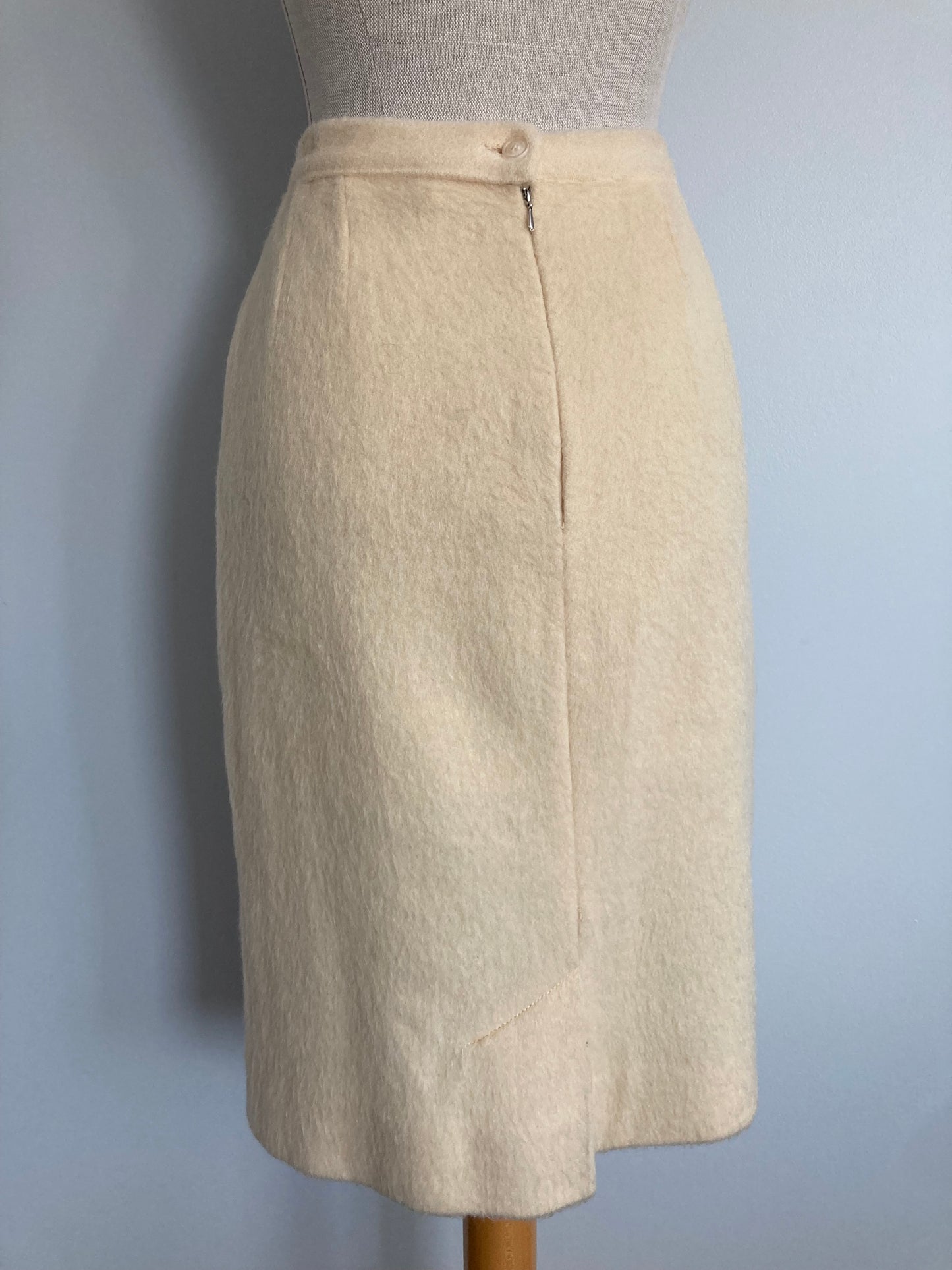 1960s Mohair Pencil skirt