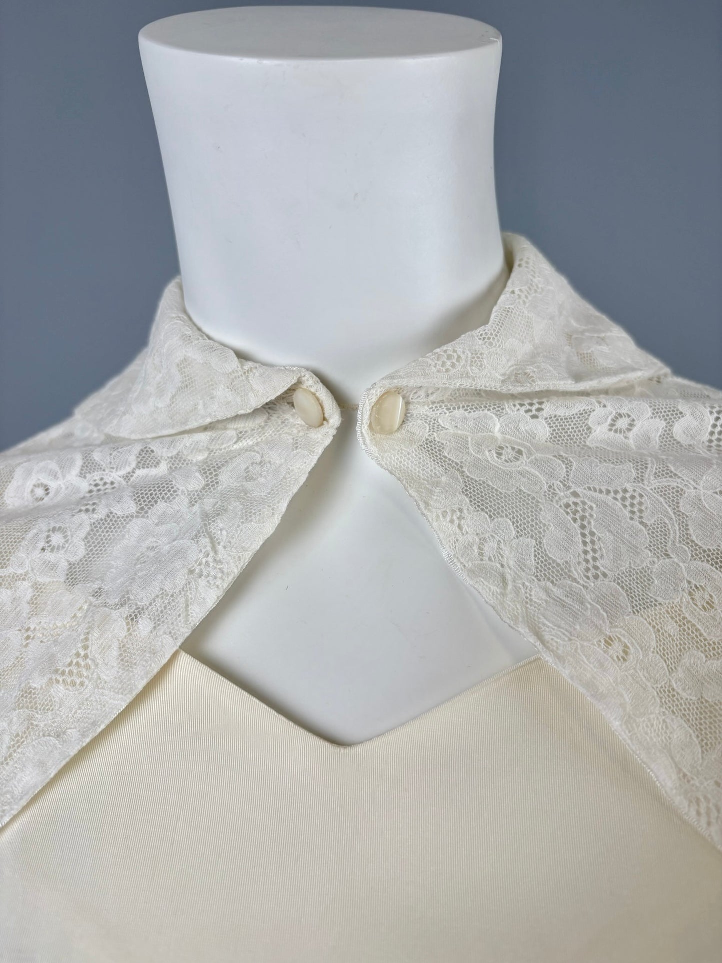 “Adeline” 1940s Wedding Dress, Size Small