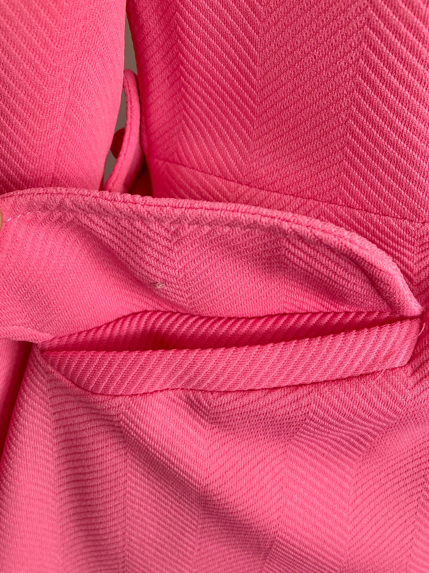 1960/70s Bubblegum Pink Mini Length Coat, Size M