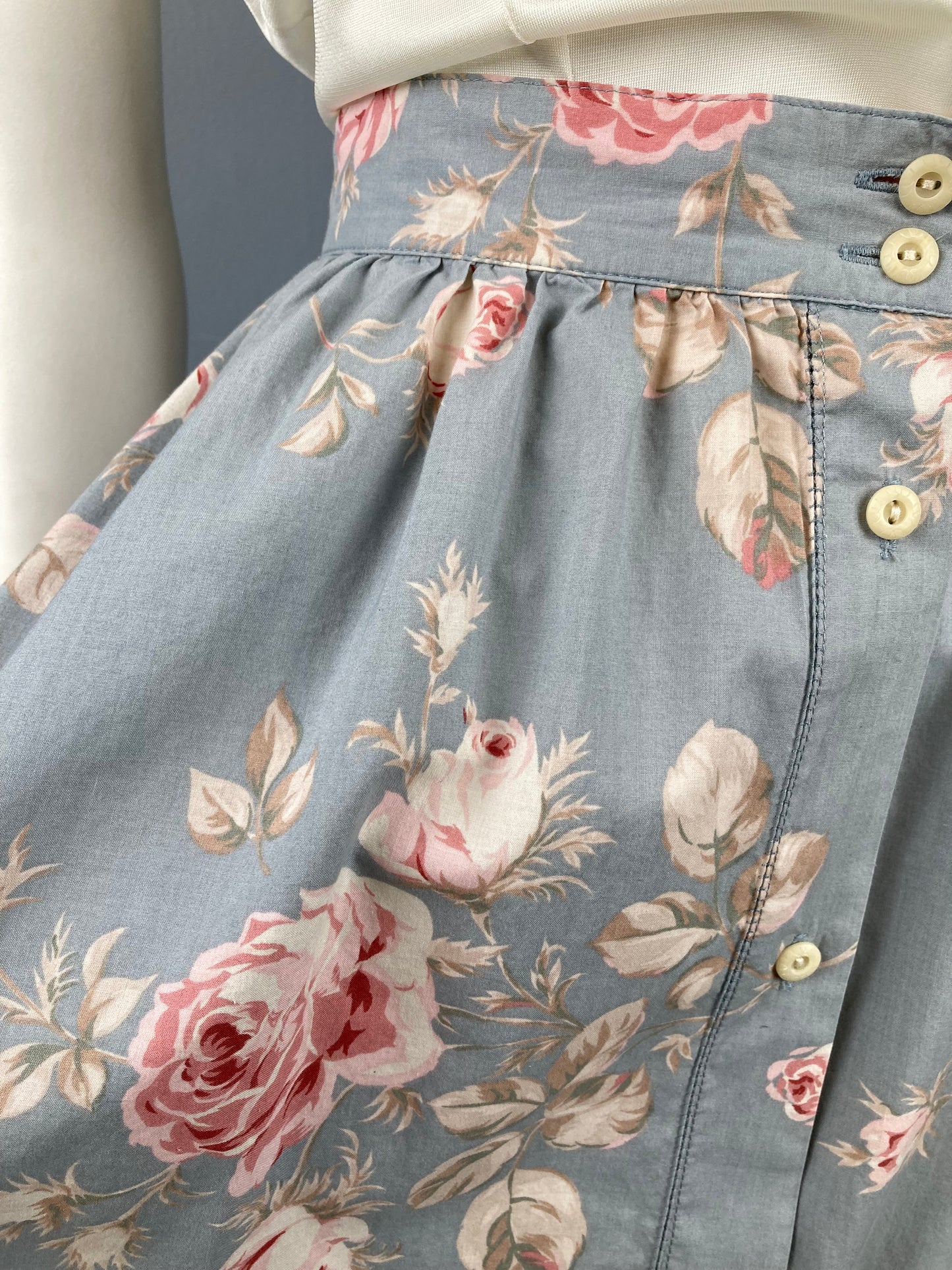 Ralph Lauren Cotton Floral Skirt, Size 10