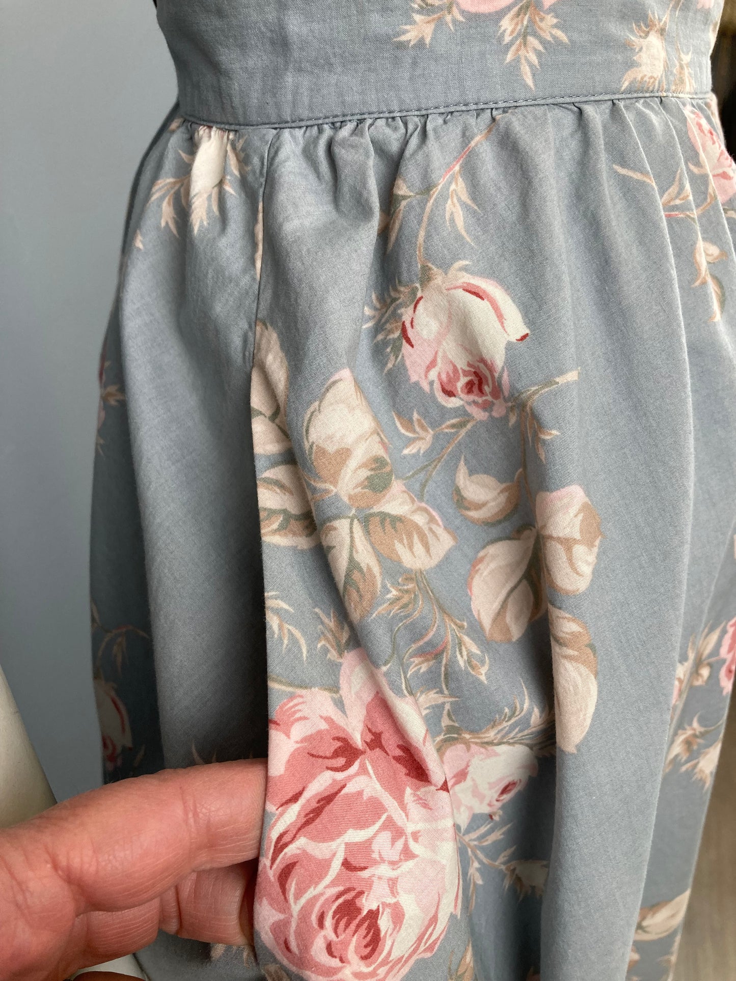 Ralph Lauren Cotton Floral Skirt, Size 10