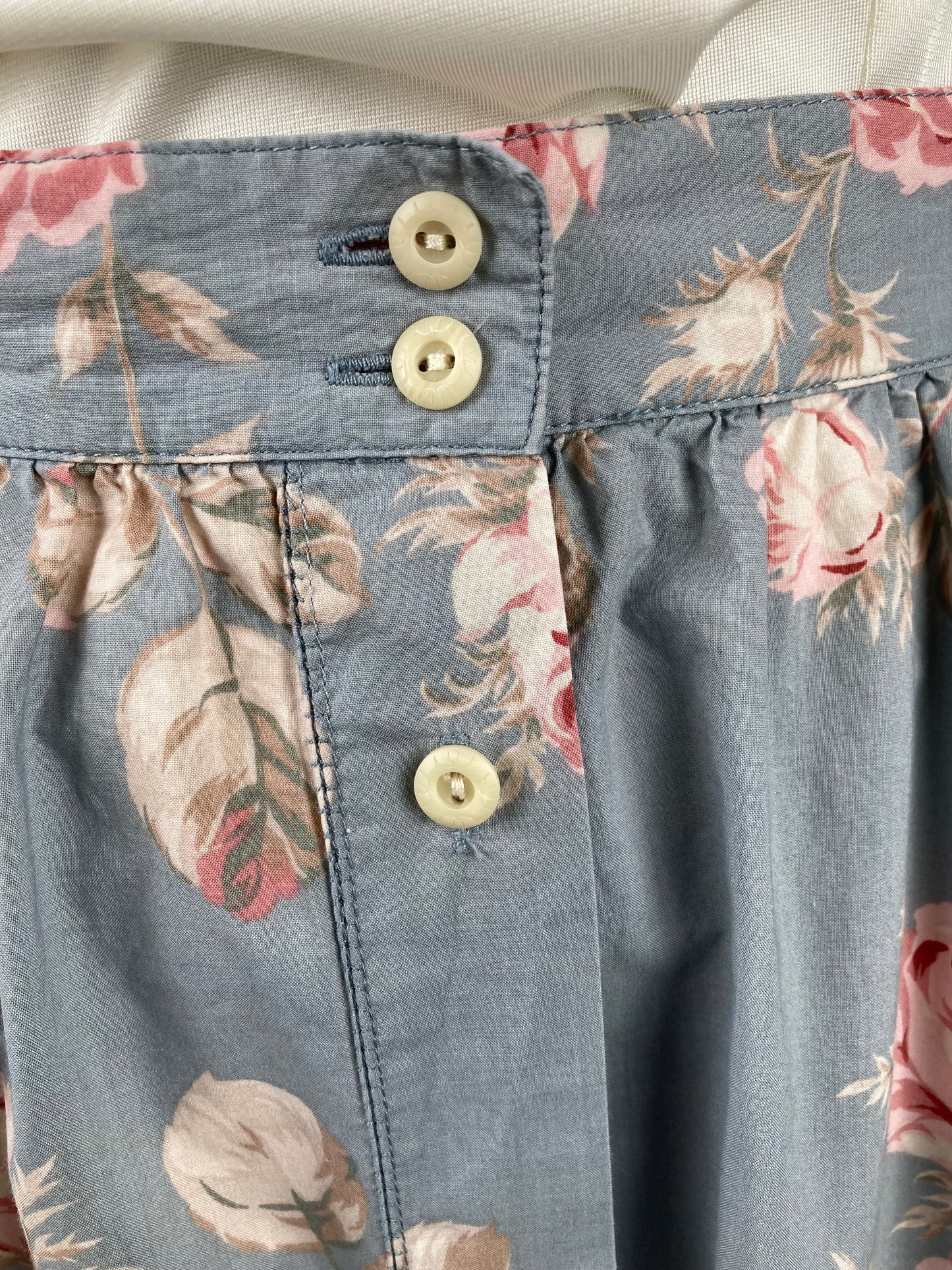 Ralph Lauren Cotton Floral Skirt, Size 10