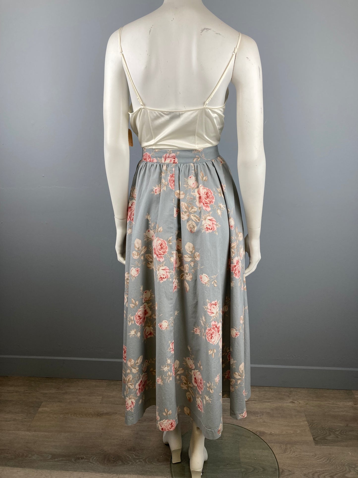Ralph Lauren Cotton Floral Skirt, Size 10